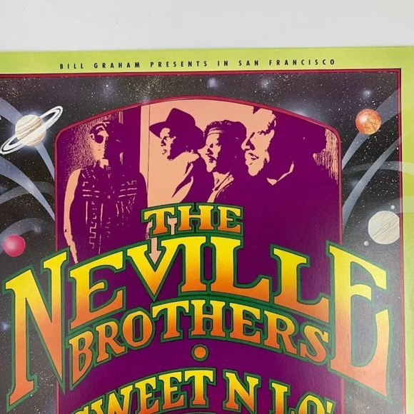 The Neville Brothers Sweet N Lo' Orchestra Concert Poster 1994 F-173 Fillmore - Picture 3 of 10